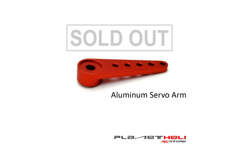 KST Alloy servo arm (25T)-Red For DS113MG / 125 / 135 / 145 / 215 / 225